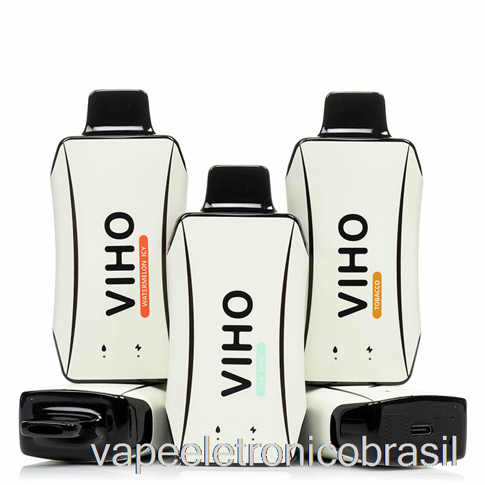Vape Recarregável Viho Turbo 10000 Descartável Morango Framboesa